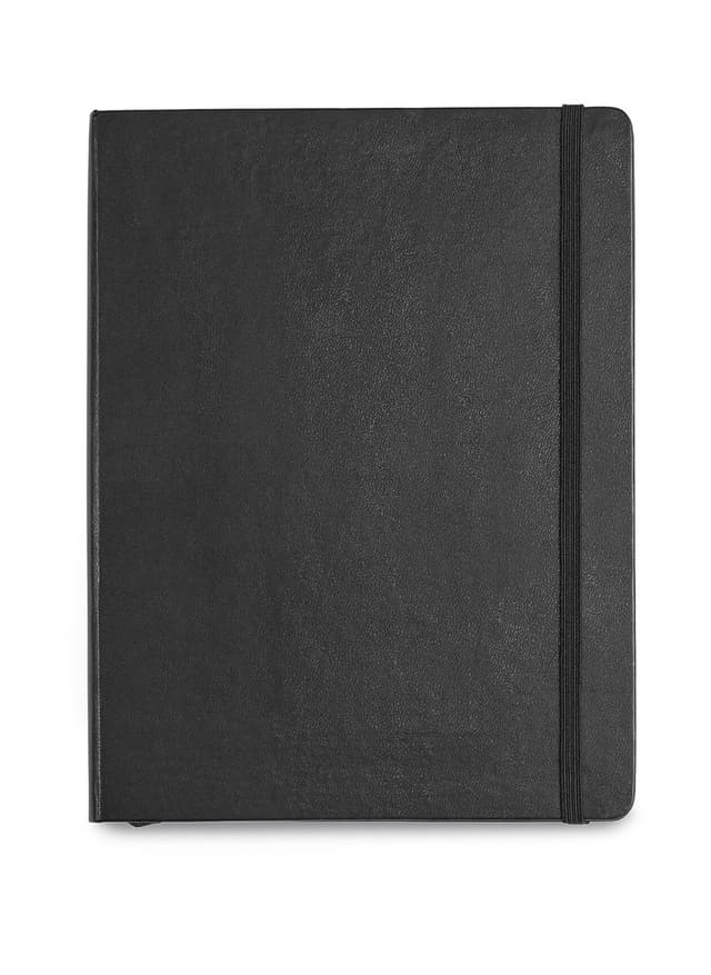 Moleskine Hard Cover Ruled X-Large Notebook - Black MISC