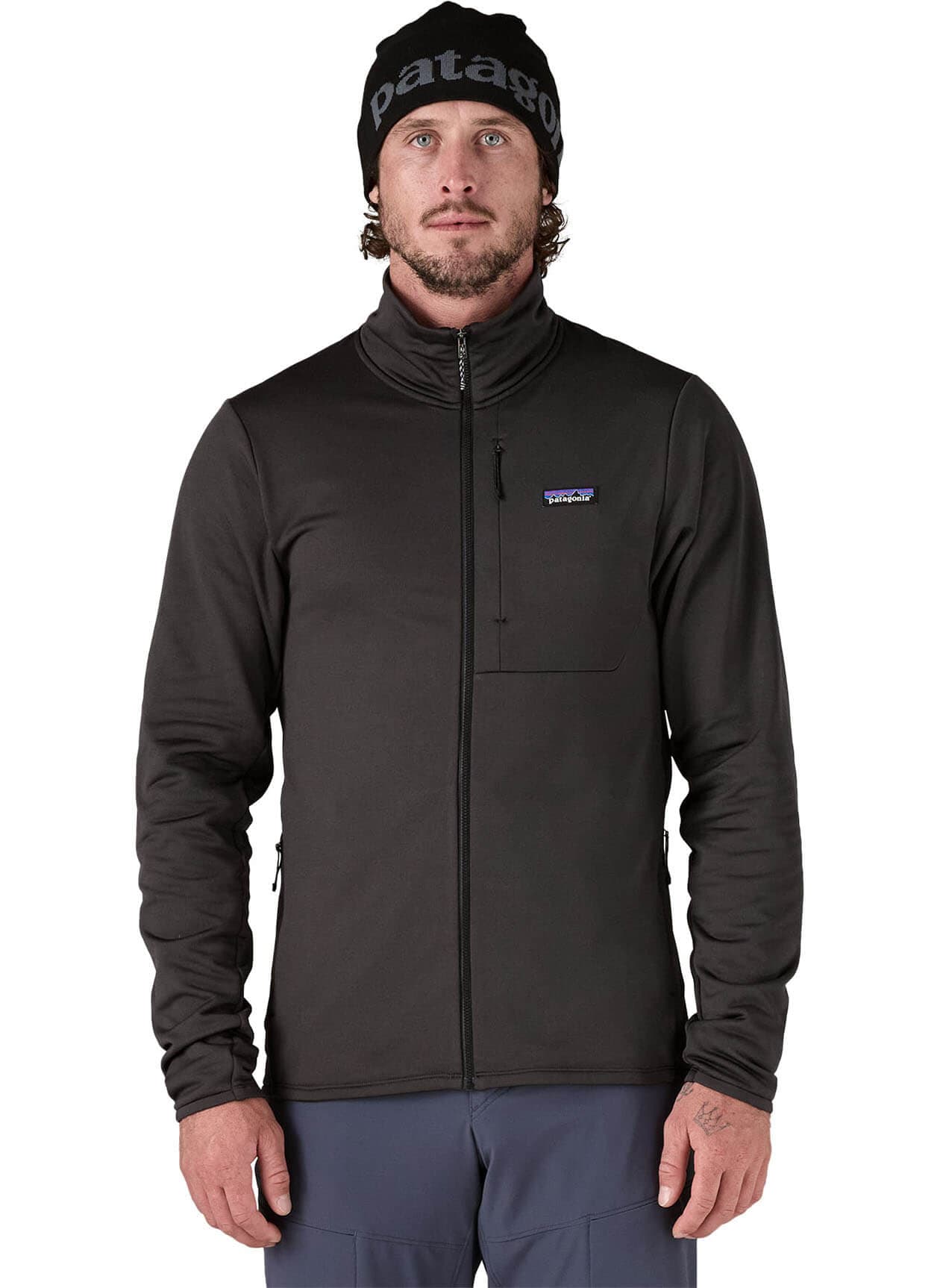 Patagonia Men's R1 Thermal Jacket - Black LG