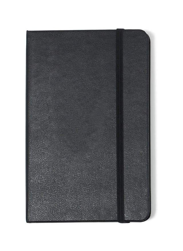 Moleskine Hard Cover Ruled Pocket Notebook - Black MISC