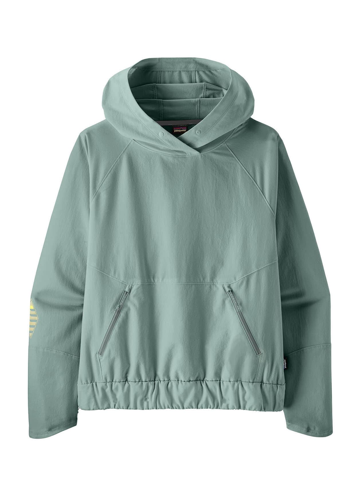 Patagonia Women's Swift Drift Sun Hoodie - Cyan LG