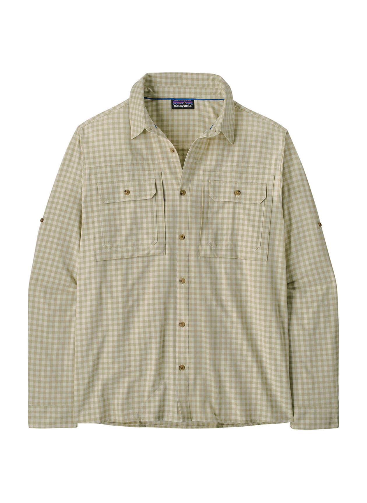 Patagonia Men's Self Guided Long-Sleeve Sun Shirt - North Fork: Weathered Stone 3XL