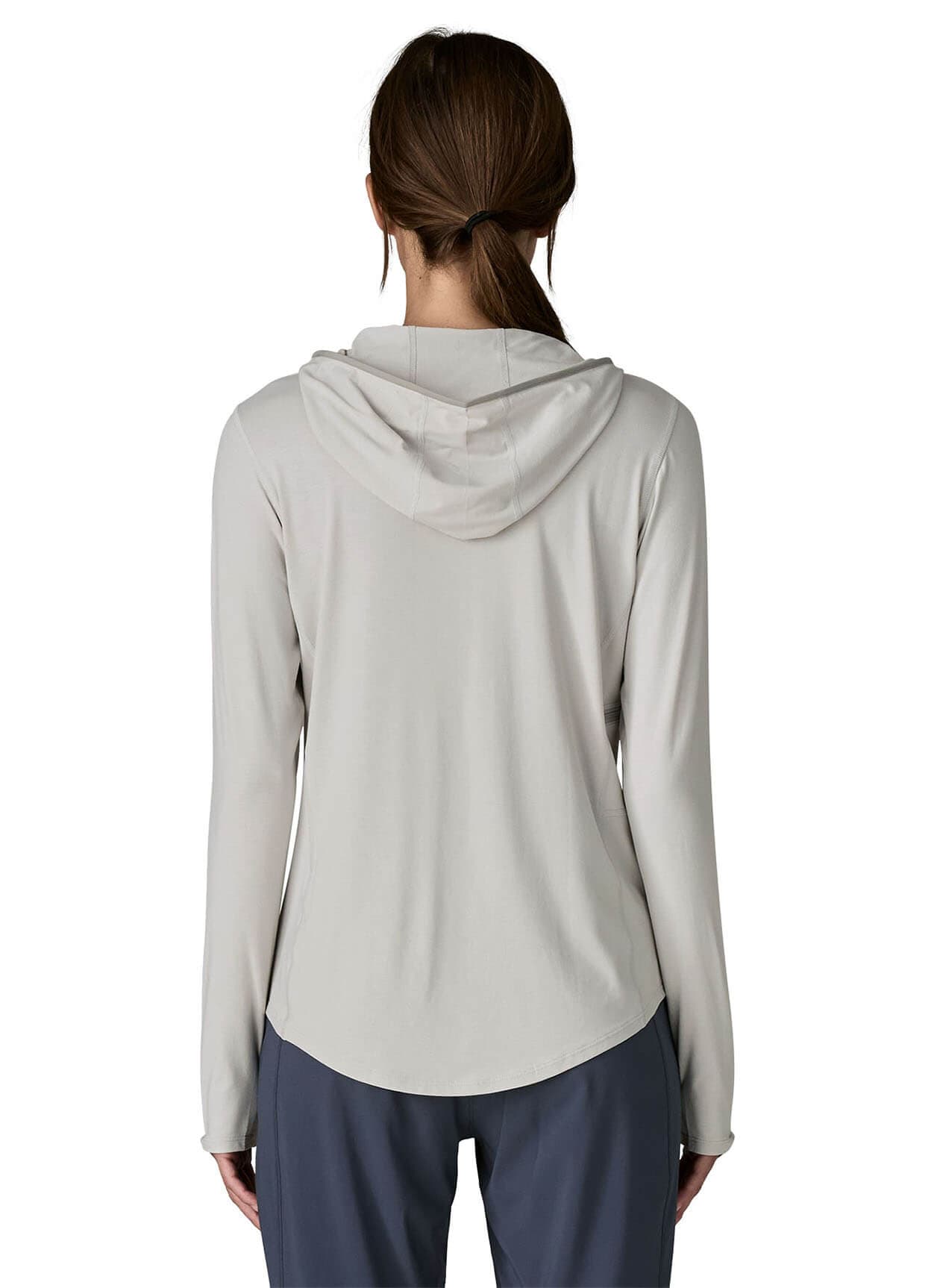 Patagonia Women's Tropic Comfort Natural UPF Hoody FW23 - Light Grey LG