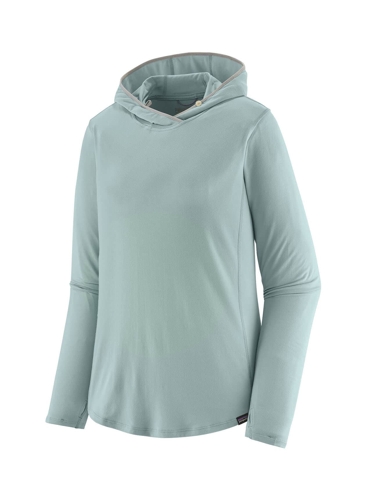 Patagonia Women's Tropic Comfort Natural UPF Hoody FW23 - Thermal Blue LG
