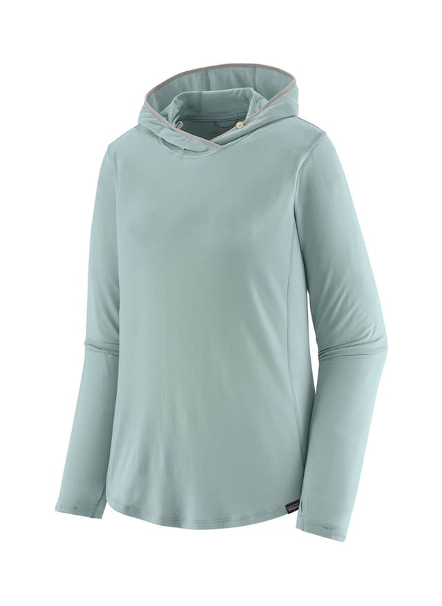 Patagonia Women's Tropic Comfort Natural UPF Hoody FW23 - Thermal Blue LG