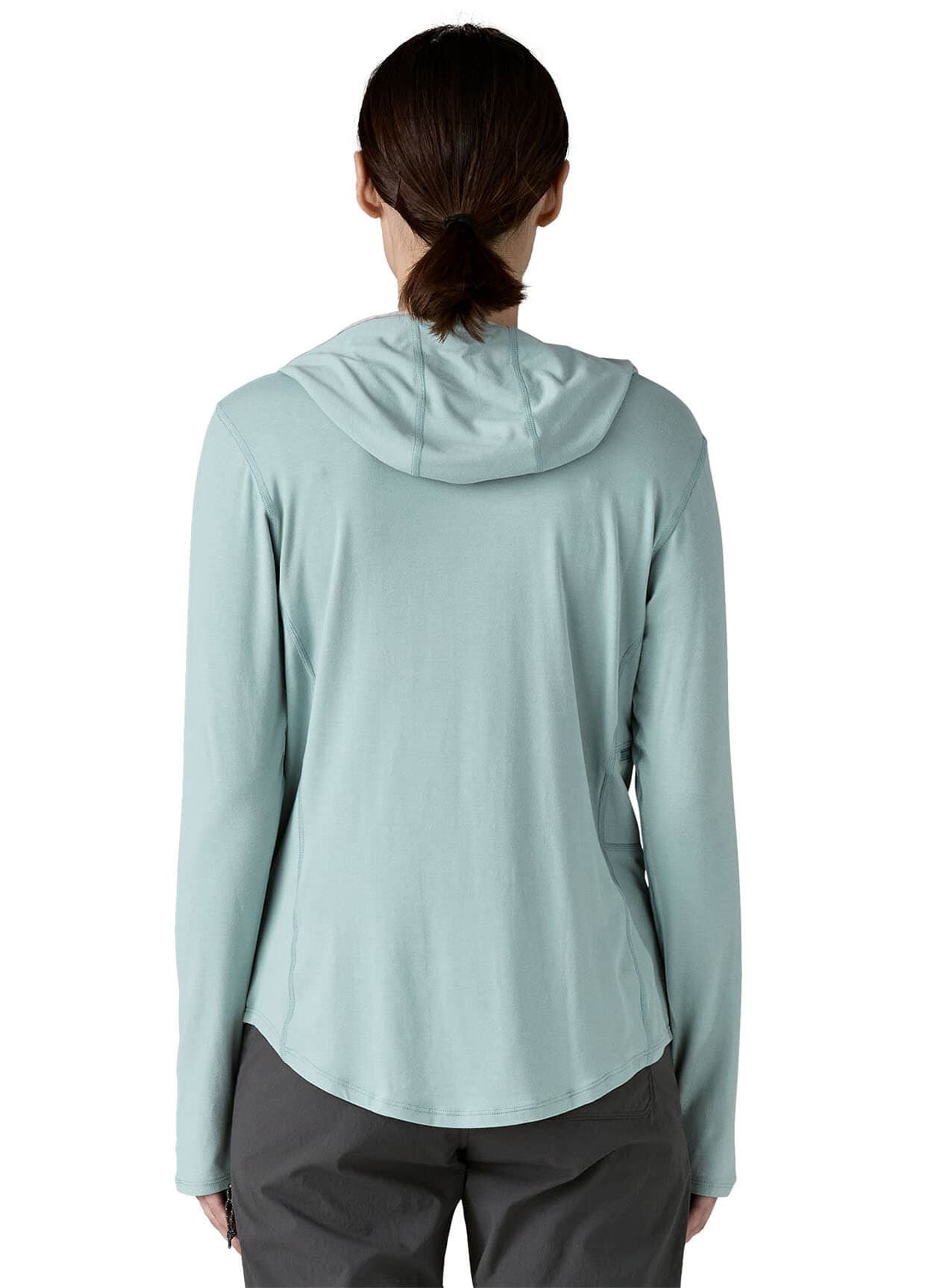 Patagonia Women's Tropic Comfort Natural UPF Hoody FW23 - Thermal Blue LG