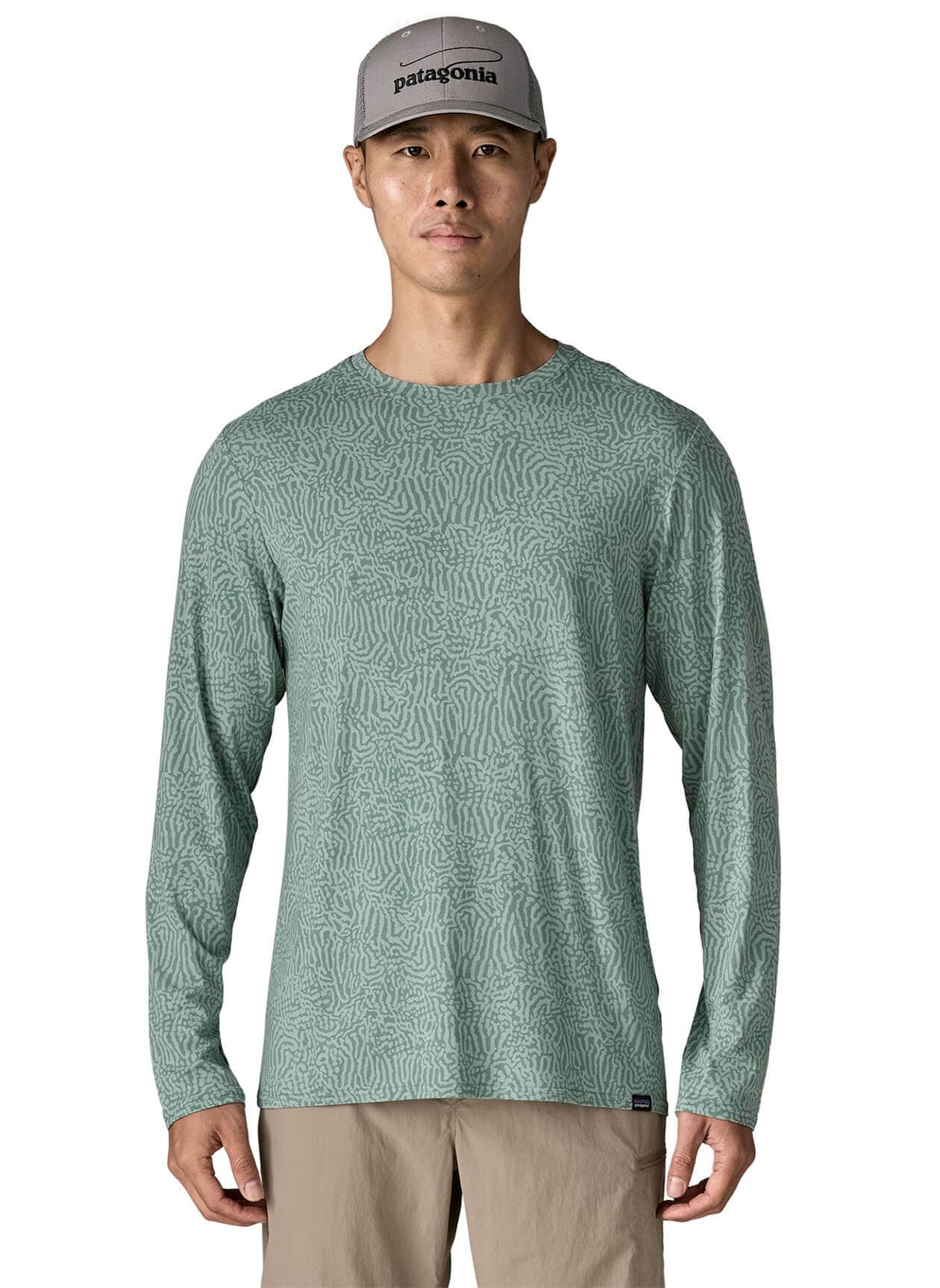 Patagonia Men's Tropic Comfort Natural Crew - Cyan 3XL