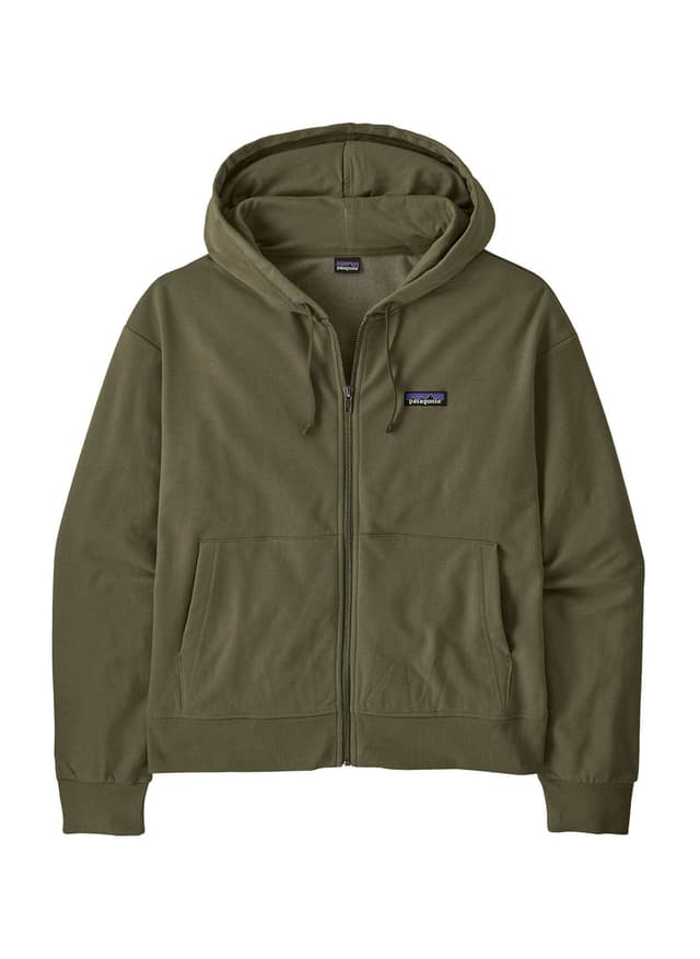 Patagonia Women's Ahnya Full-Zip Hoodie - Basin Green LG