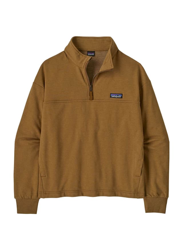 Patagonia Women's Ahnya Pullover - Wolf Brown LG