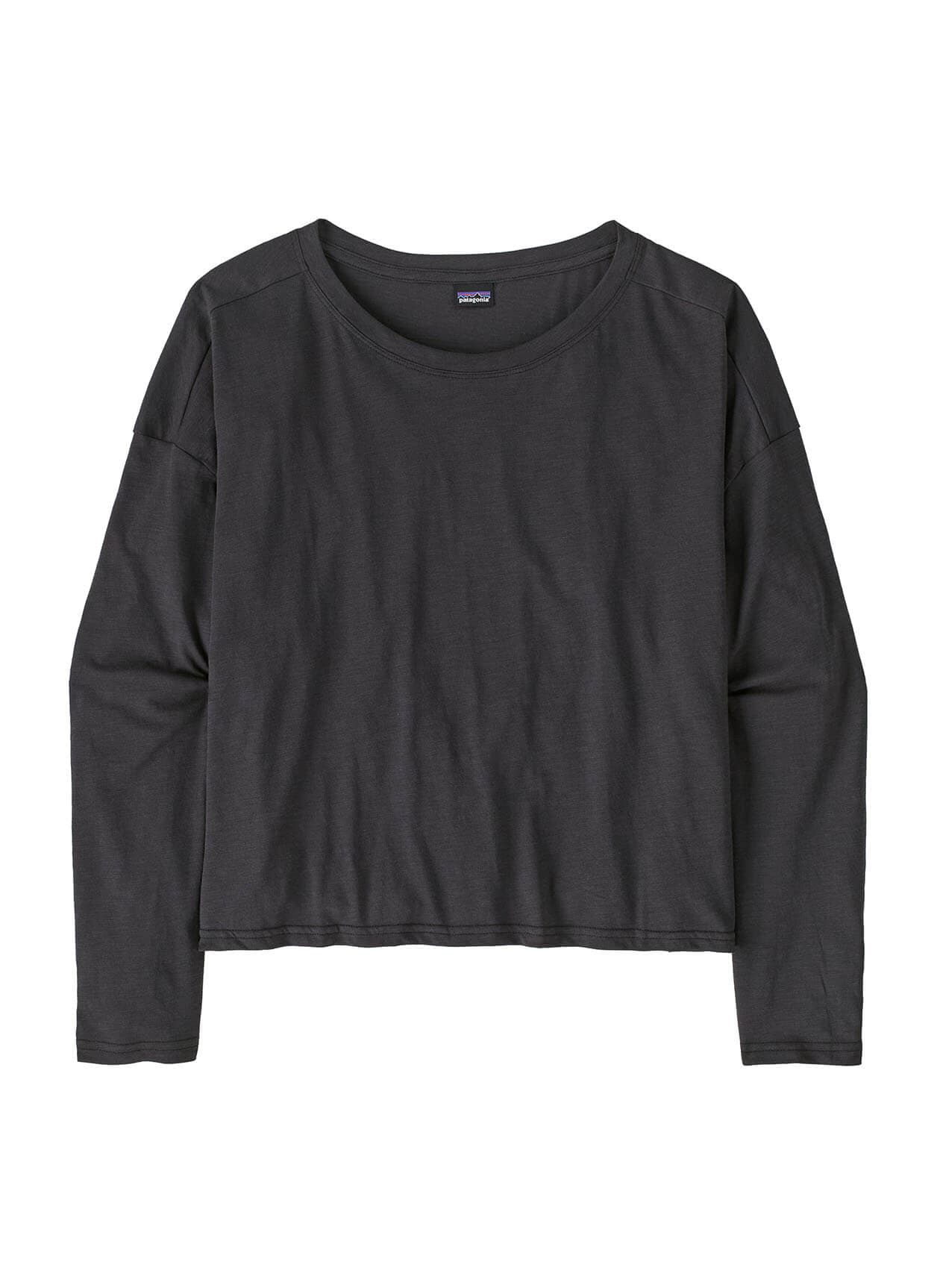 Patagonia Women's Mainstay Long-Sleeve Top - Black LG