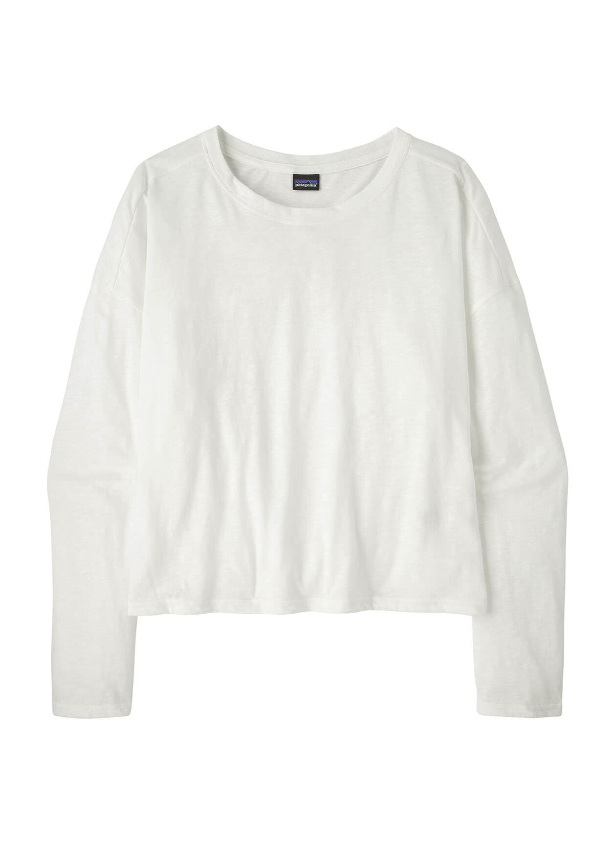Patagonia Women's Mainstay Long-Sleeve Top - White LG