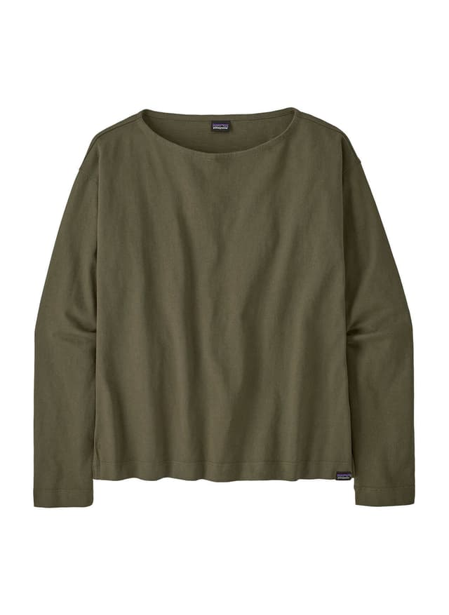 Patagonia Women's Long Sleeve Mariner Top - Basin Green LG