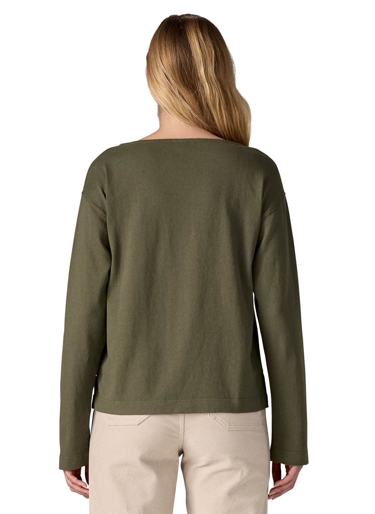 Patagonia Women's Long Sleeve Mariner Top - Basin Green LG