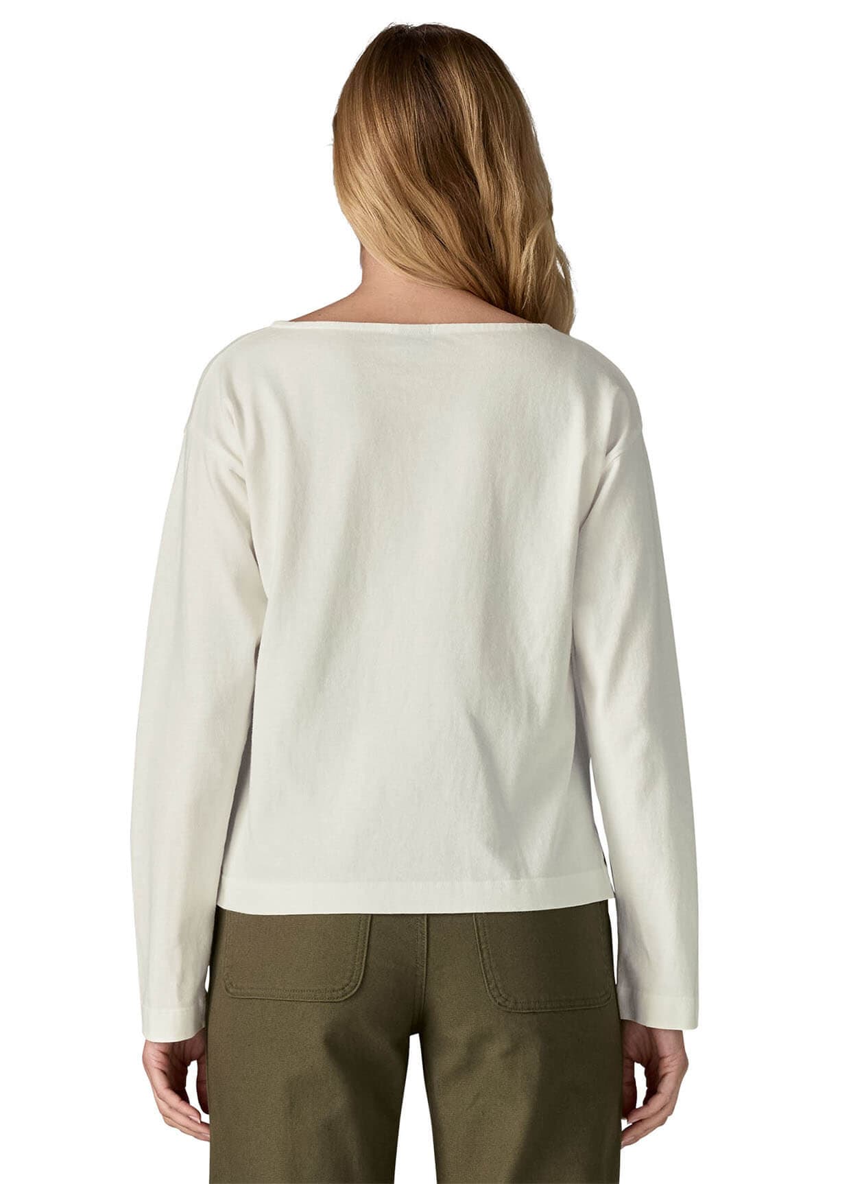 Patagonia Women's Long Sleeve Mariner Top - White LG