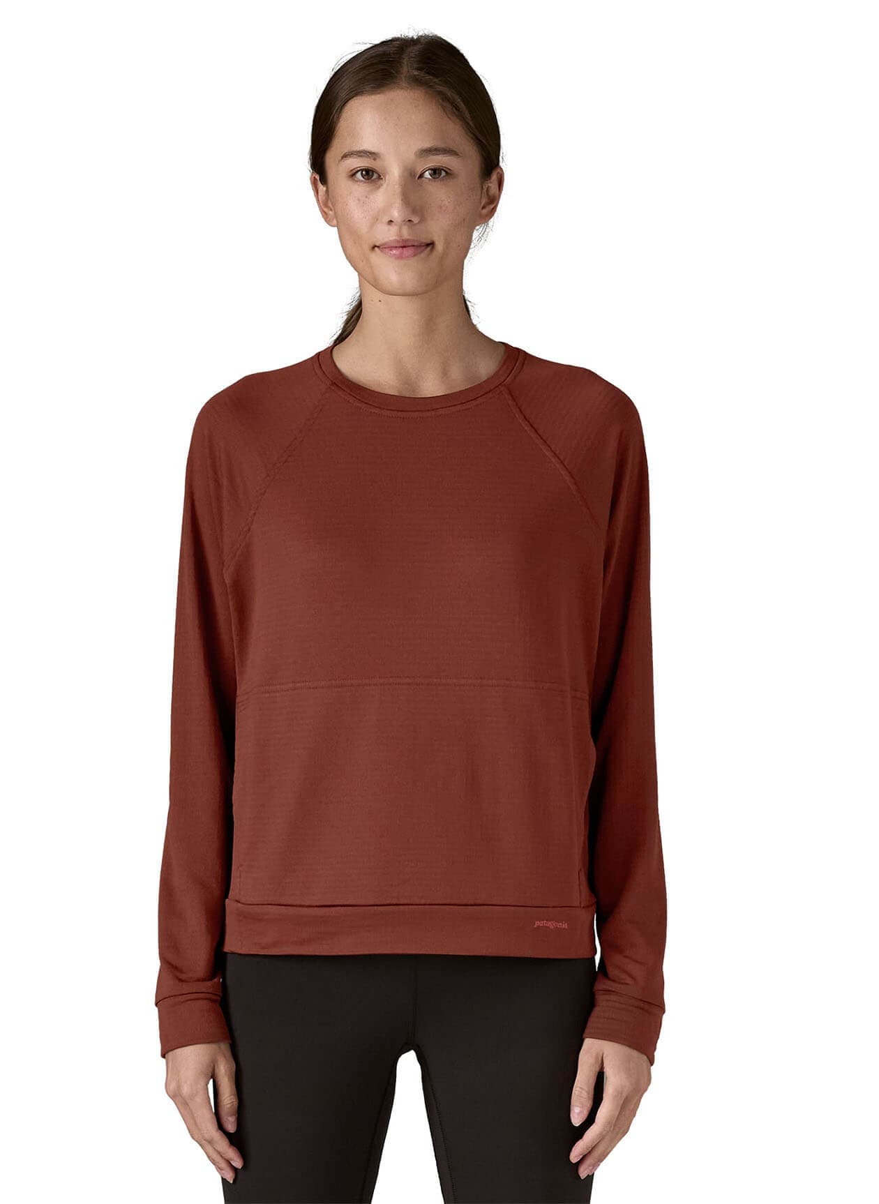Patagonia Women's Long-Sleeved Capilene Thermal Crew - Dried Vanilla LG