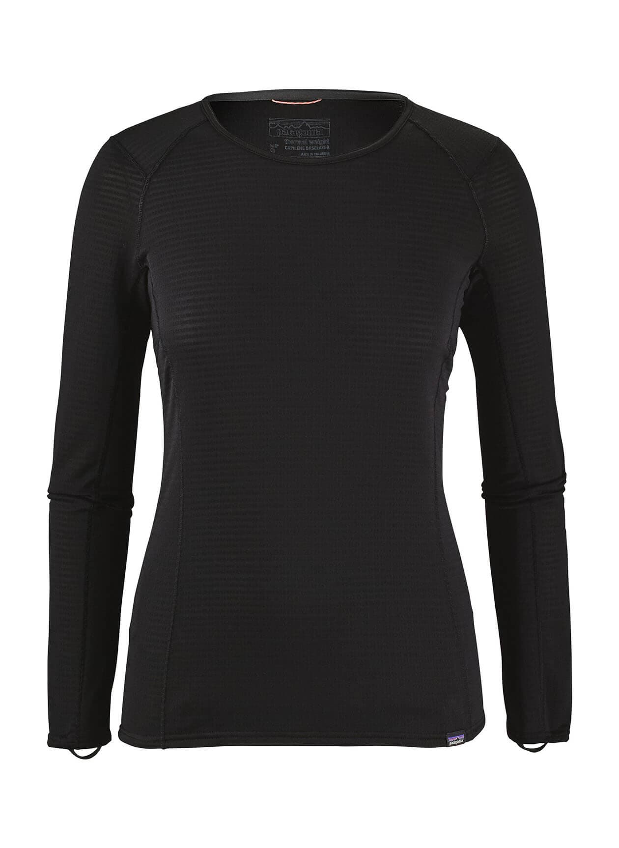Patagonia Women's Cap TW Crew - Black LG