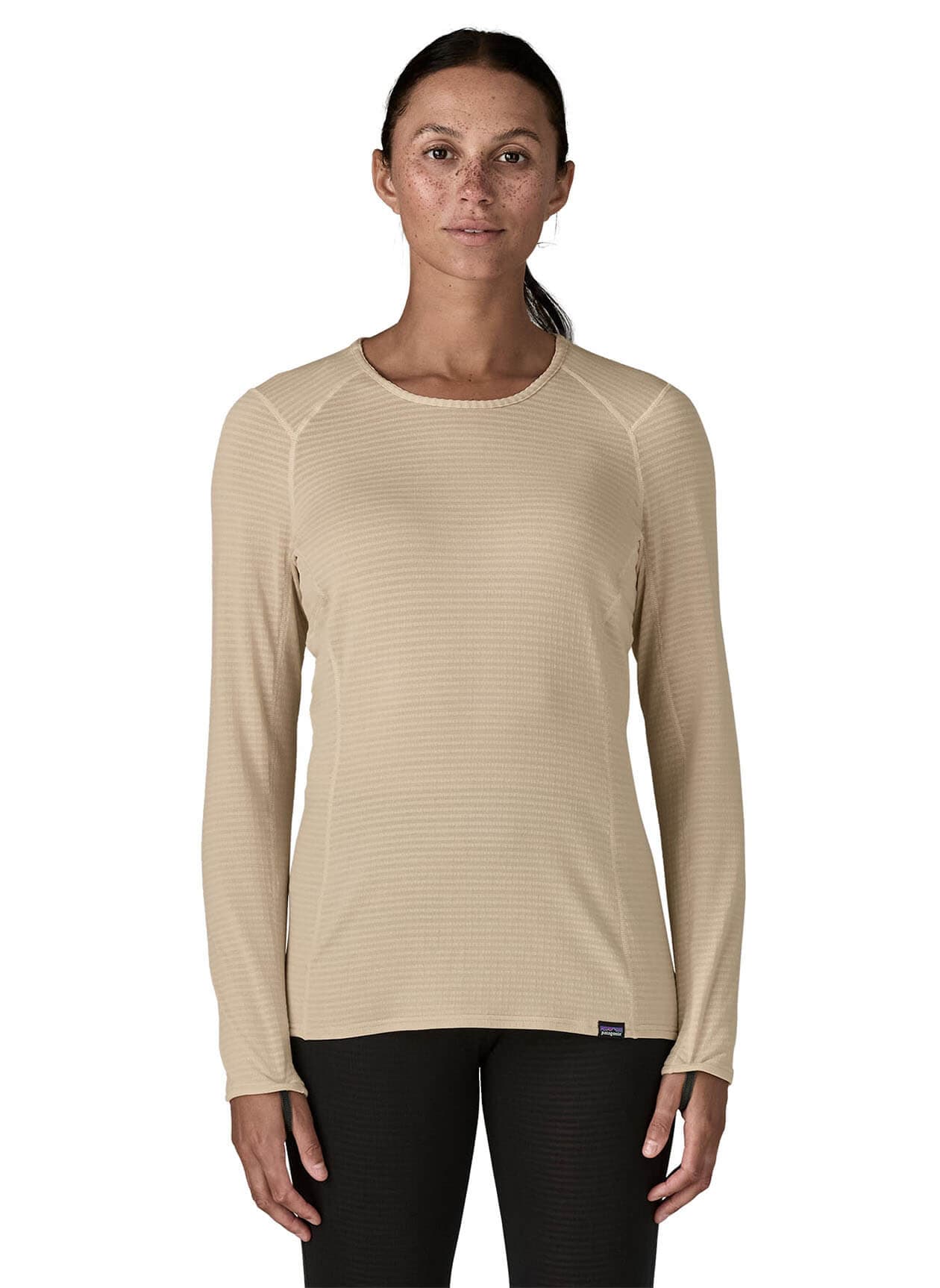Patagonia Women's Cap TW Crew - Pumice LG
