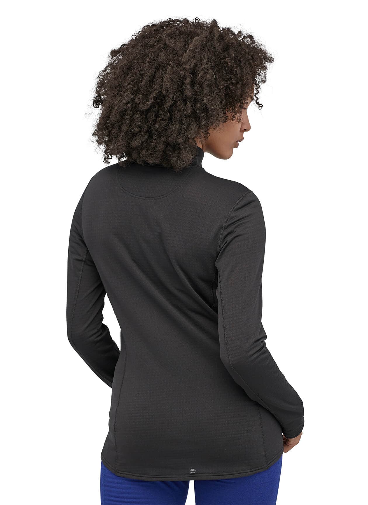 Patagonia Women's Capilene Thermal Weight Zip-Neck - Black LG