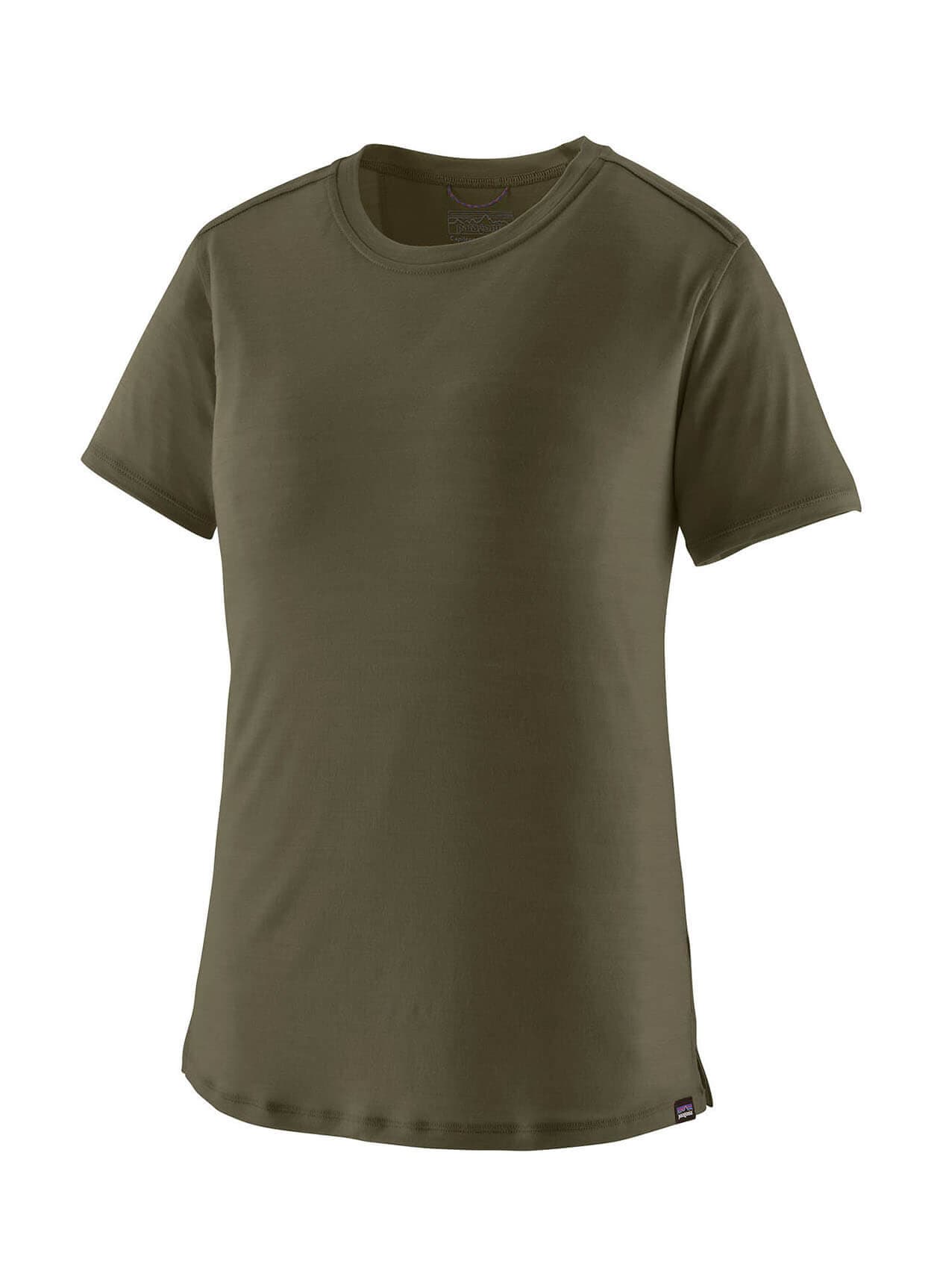 Patagonia Women's Cap Cool Merino Blend Shirt - Green LG