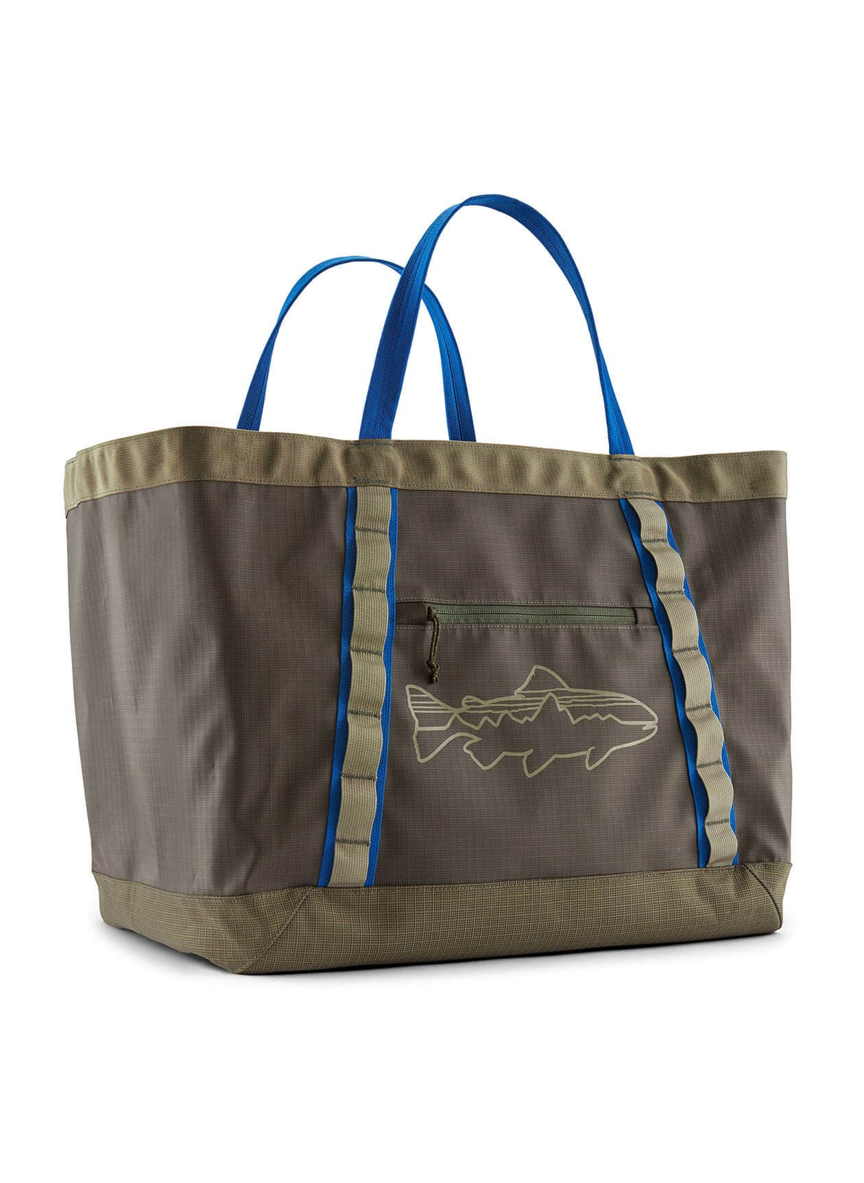 Patagonia Black Hole Gear Tote - Basin Green w / Fitz Trout MISC