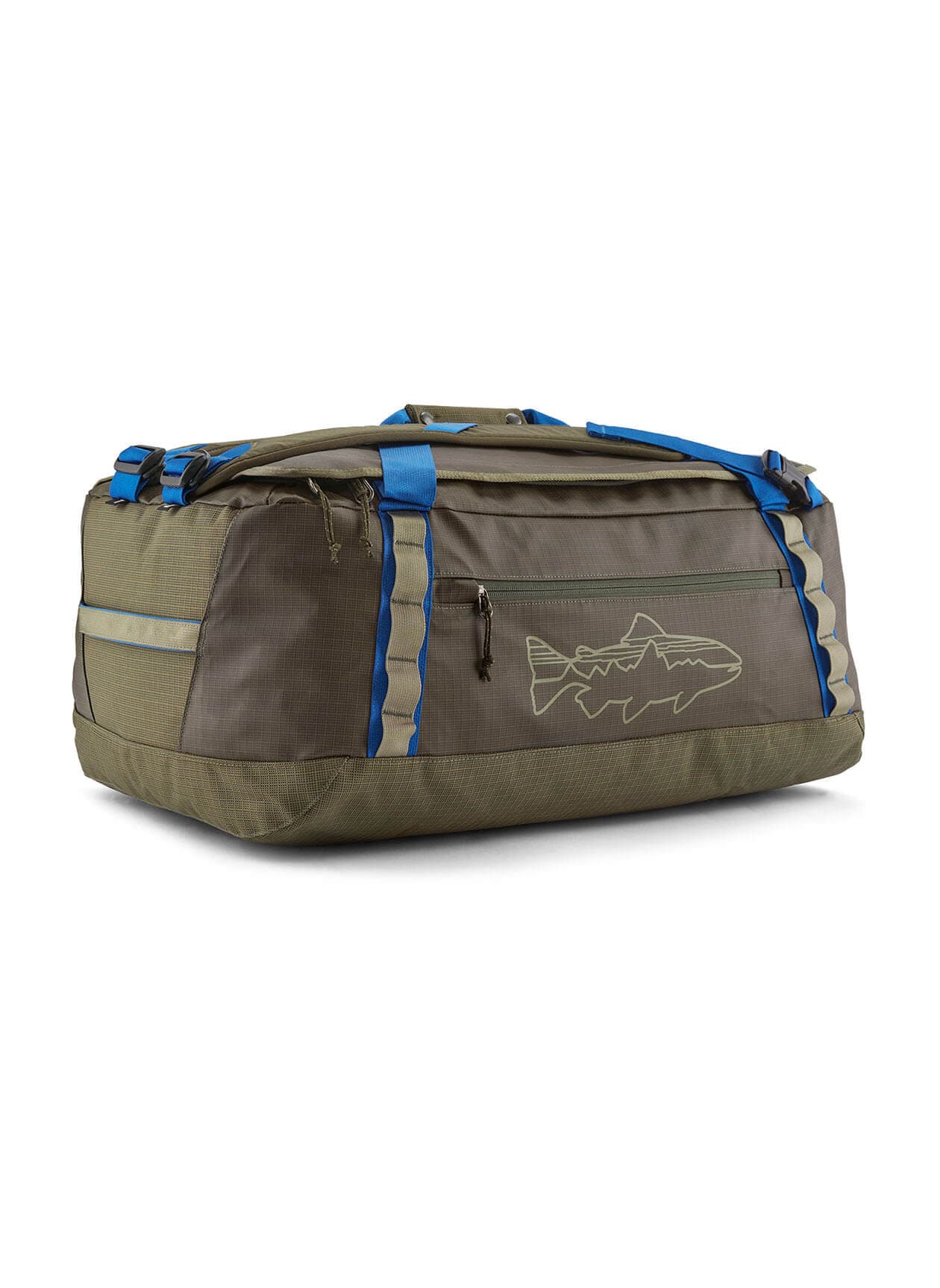 Patagonia Black Hole Duffel 55L - Basin Green w / Fitz Trout MISC