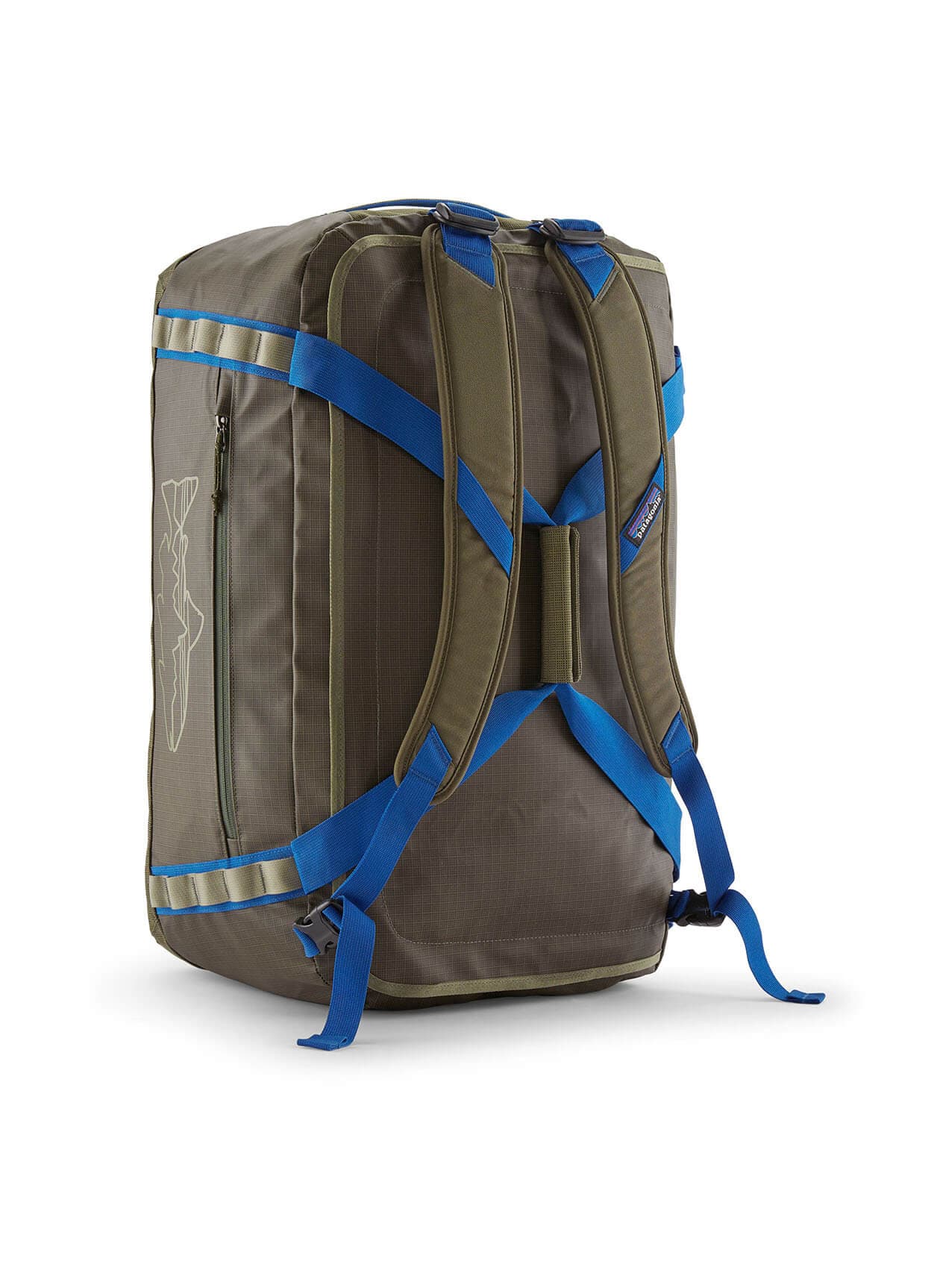 Patagonia Black Hole Duffel 55L - Basin Green w / Fitz Trout MISC