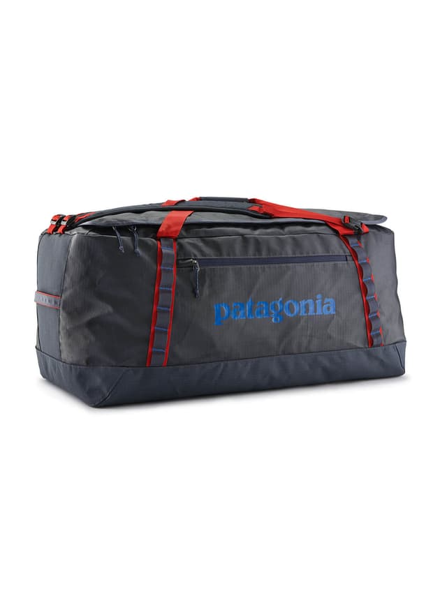 Patagonia Black Hole Duffel 100L - Smolder Blue w / Amanita Red MISC