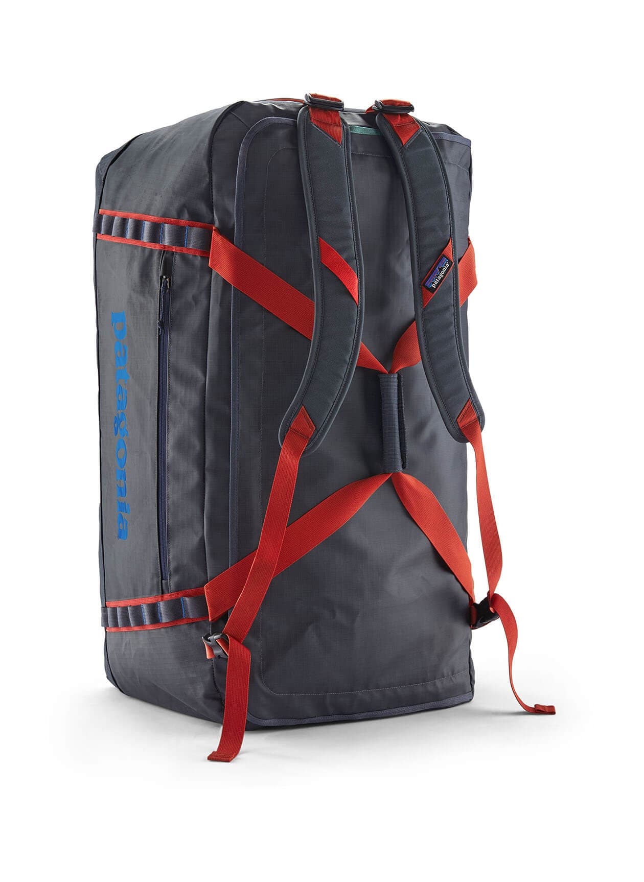 Patagonia Black Hole Duffel 100L - Smolder Blue w / Amanita Red MISC