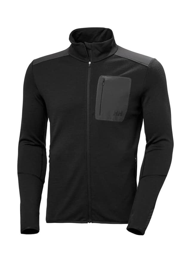 Helly Hansen Men's LIFA Merino Midlayer - Black LG