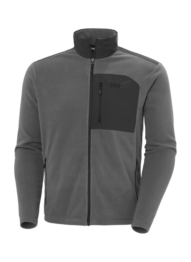 Helly Hansen Men's Daybreaker Block Microfleece Jacket - Dark Grey LG