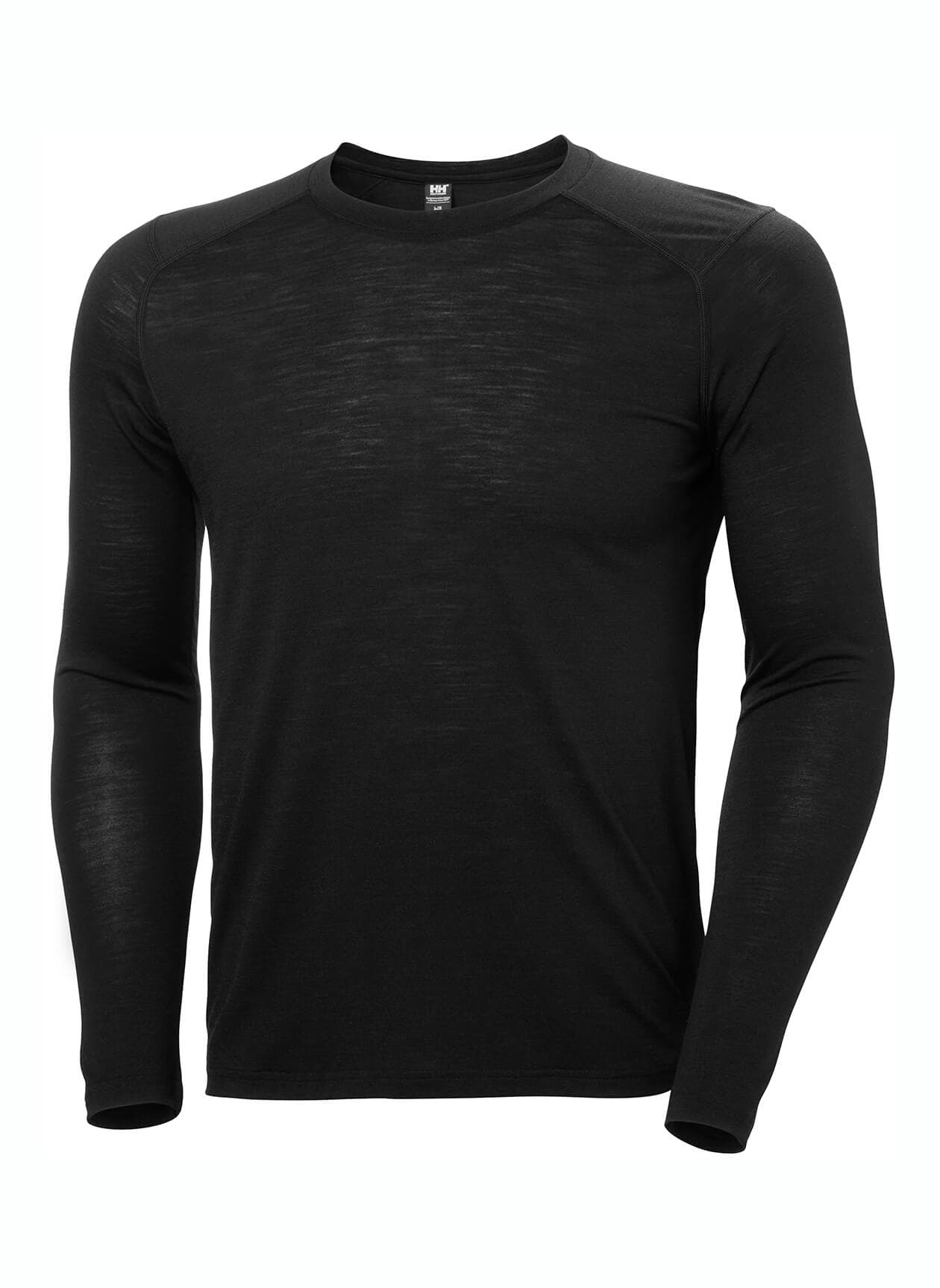 Helly Hansen Men's Durawool Long-Sleeve T-Shirt - Black 3XL