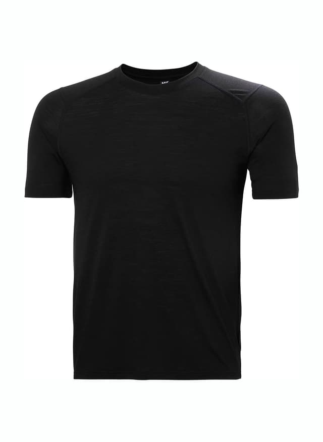 Helly Hansen Men's Durawool T-Shirt - Black 3XL