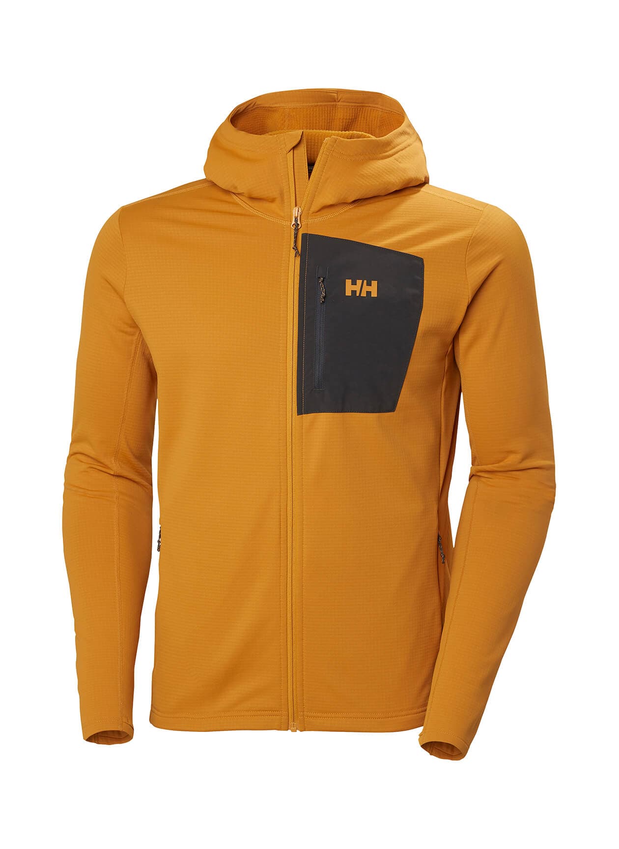 Helly Hansen Men's Versalite Hooded Fleece Jacket - Yellow LG