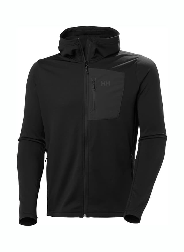 Helly Hansen Men's Versalite Hooded Fleece Jacket - Black LG