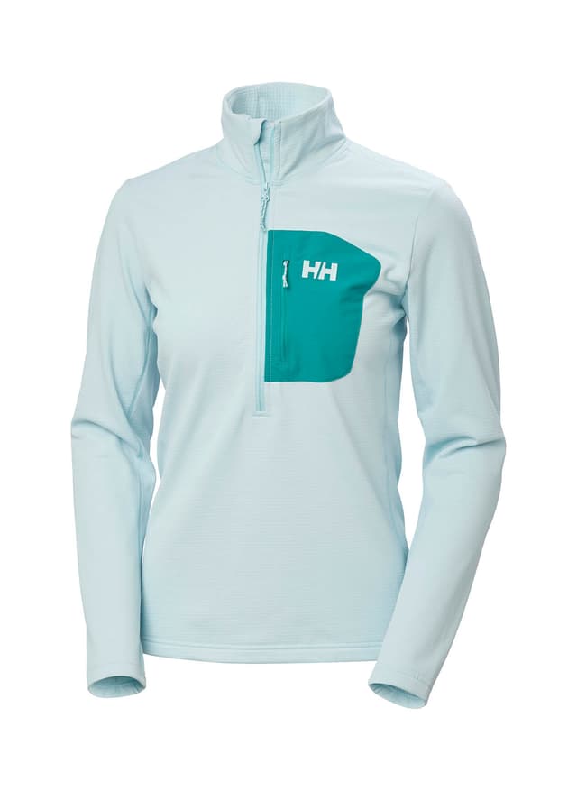 Helly Hansen Women's Versalite 1/2-Zip Fleece - Cyan LG