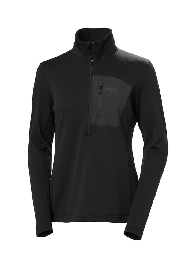 Helly Hansen Women's Versalite 1/2-Zip Fleece - Black LG