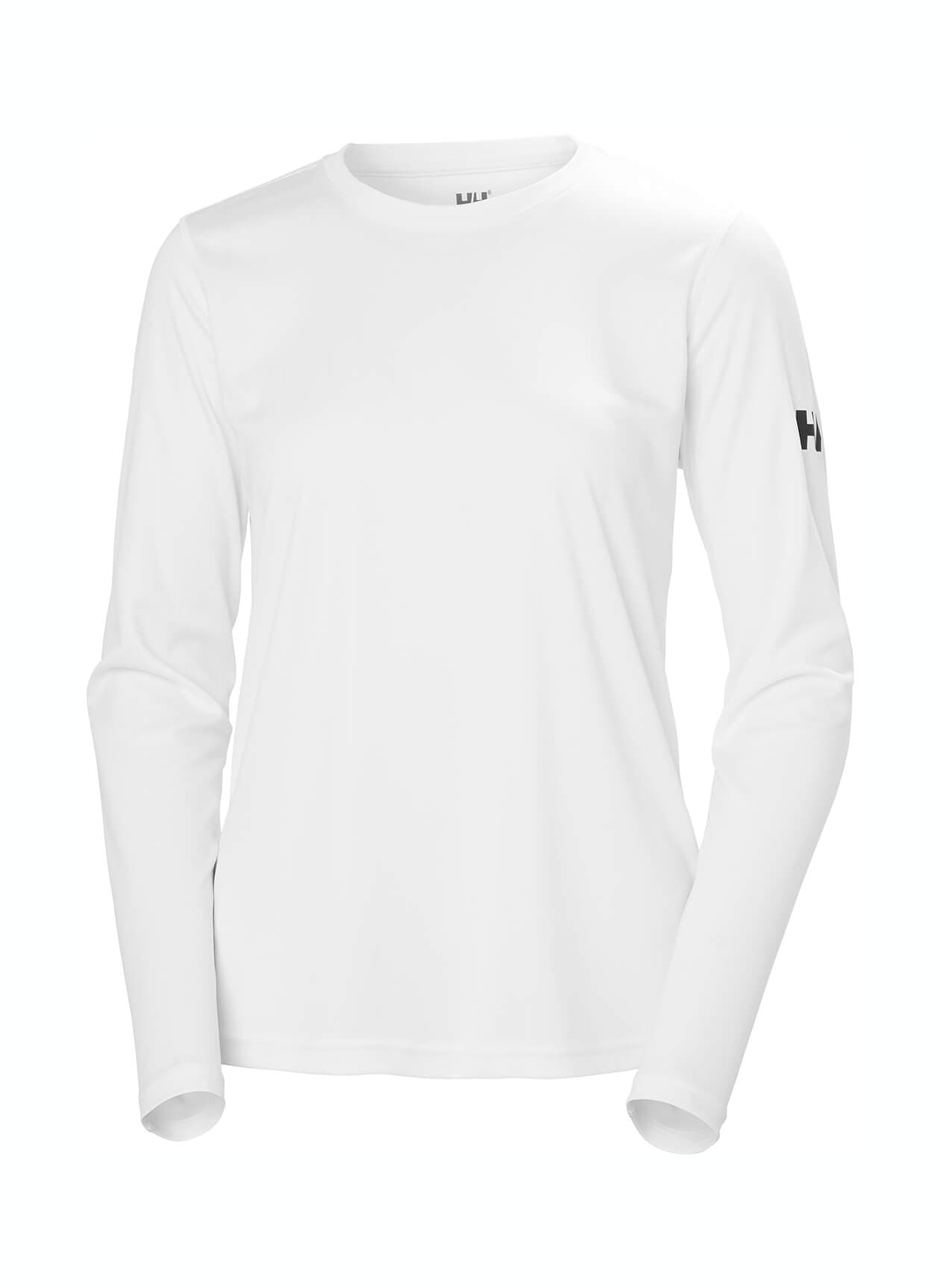 Helly Hansen Women's Tech 2.0 Long-Sleeve T-Shirt - White LG