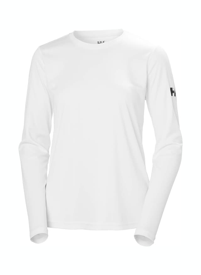 Helly Hansen Women's Tech 2.0 Long-Sleeve T-Shirt - White LG