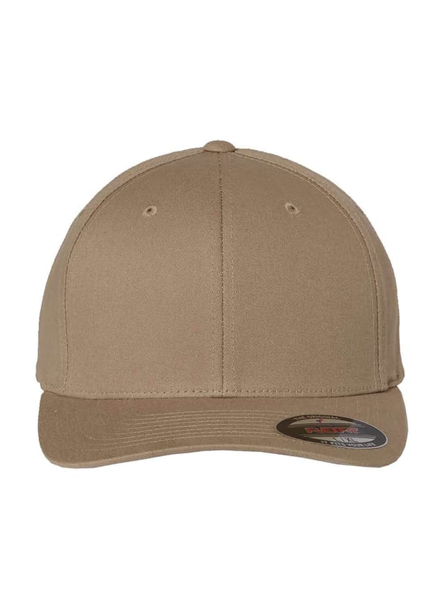 Flexfit V-Flexfit Cotton Twill Cap - Brown LG/XL