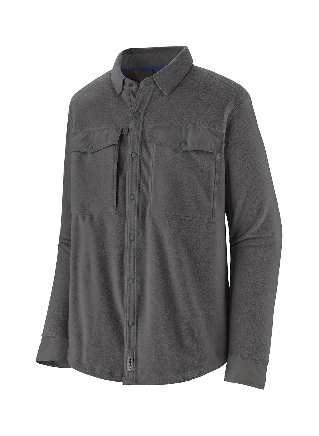 Patagonia Men's Early Rise Long-Sleeve Snap Shirt - Dark Grey 3XL
