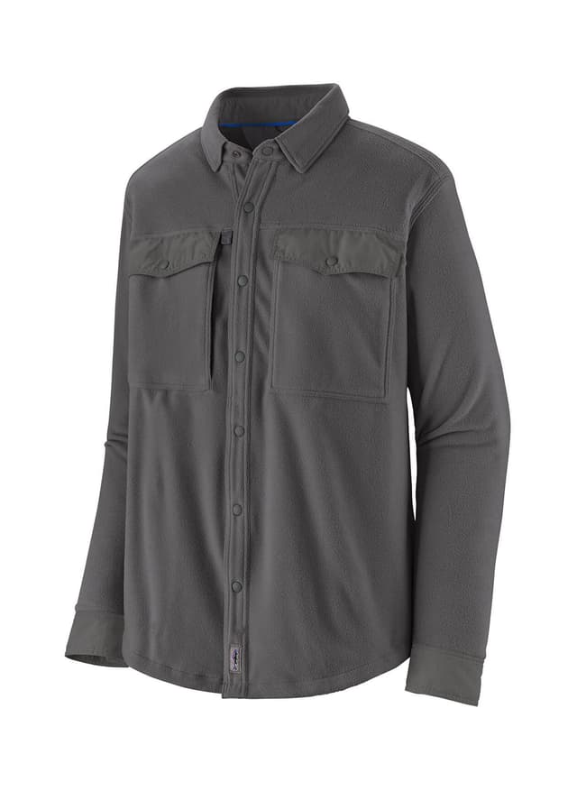 Patagonia Men's Early Rise Long-Sleeve Snap Shirt - Dark Grey 3XL