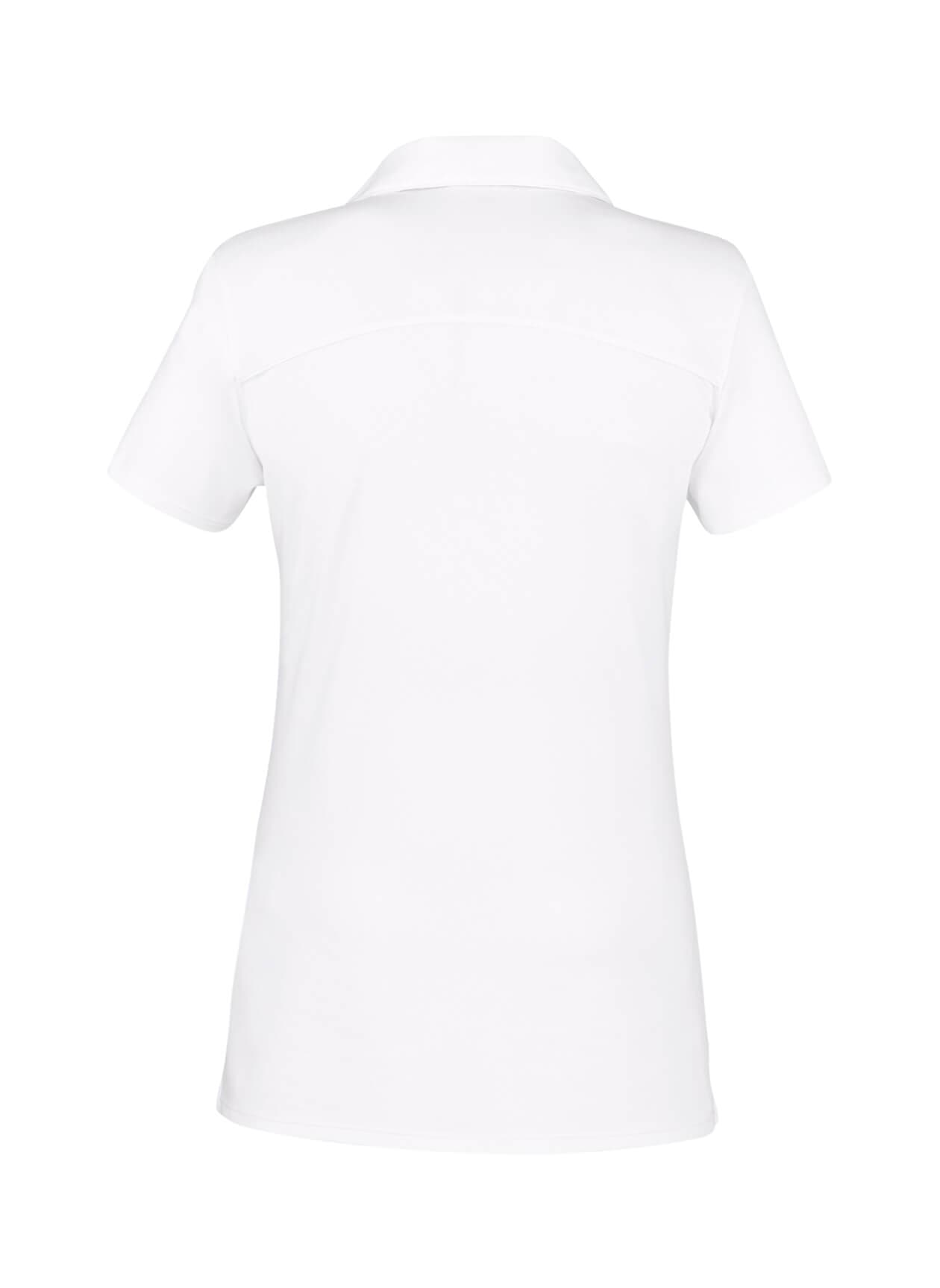 PUMA Women's Cloudspun Coast Polo - White LG