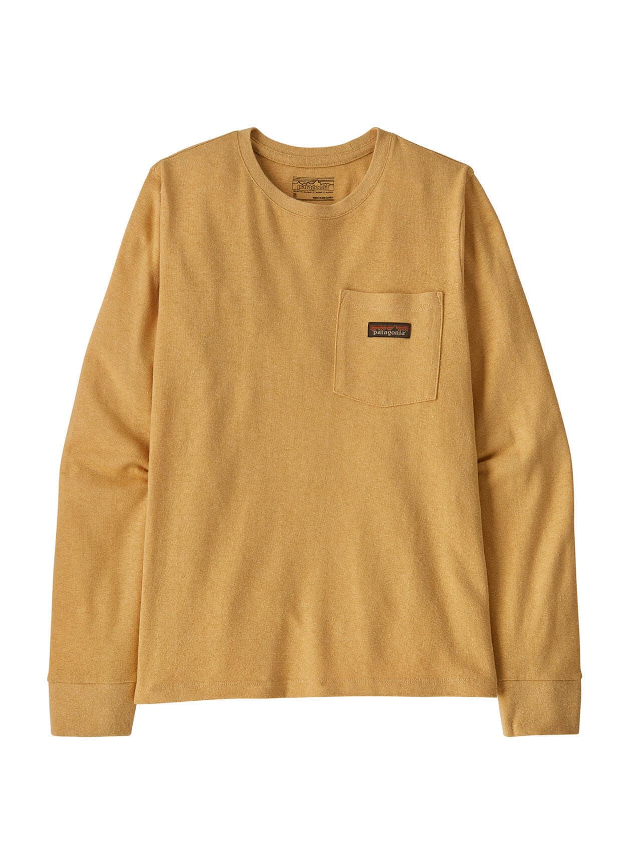 Patagonia Women's Work Pocket Long-Sleeve T-Shirt - Yellow LG