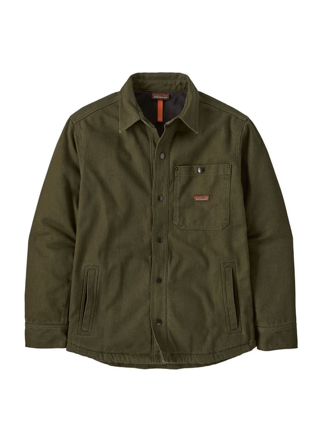Patagonia Men's Iron Forge Fleece Lined Jac-Shirt - Green 3XL