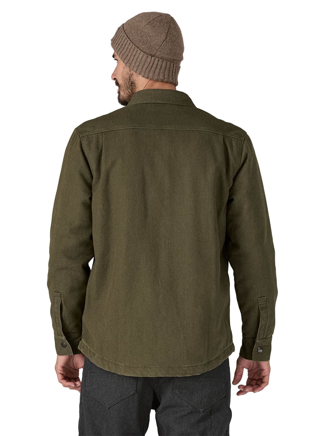 Patagonia Men's Iron Forge Fleece Lined Jac-Shirt - Green 3XL