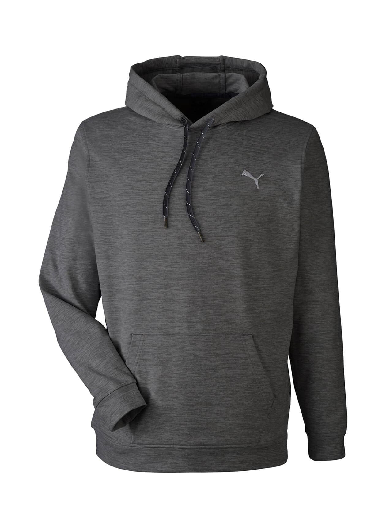 PUMA Men's Cloudspun Progress Hooded Sweatshirt - Black 3XL