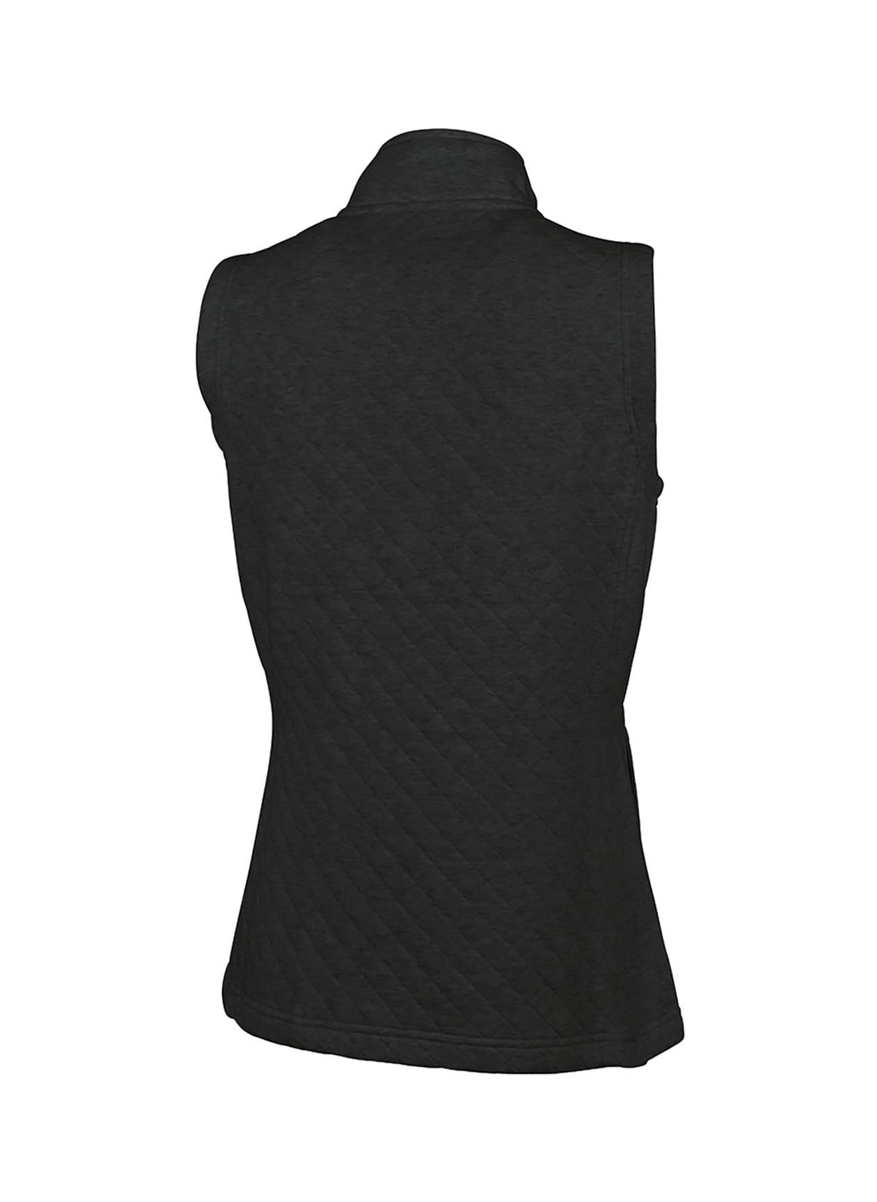 Charles River Women's Franconia Quilted Vest - Dark Grey 3XL