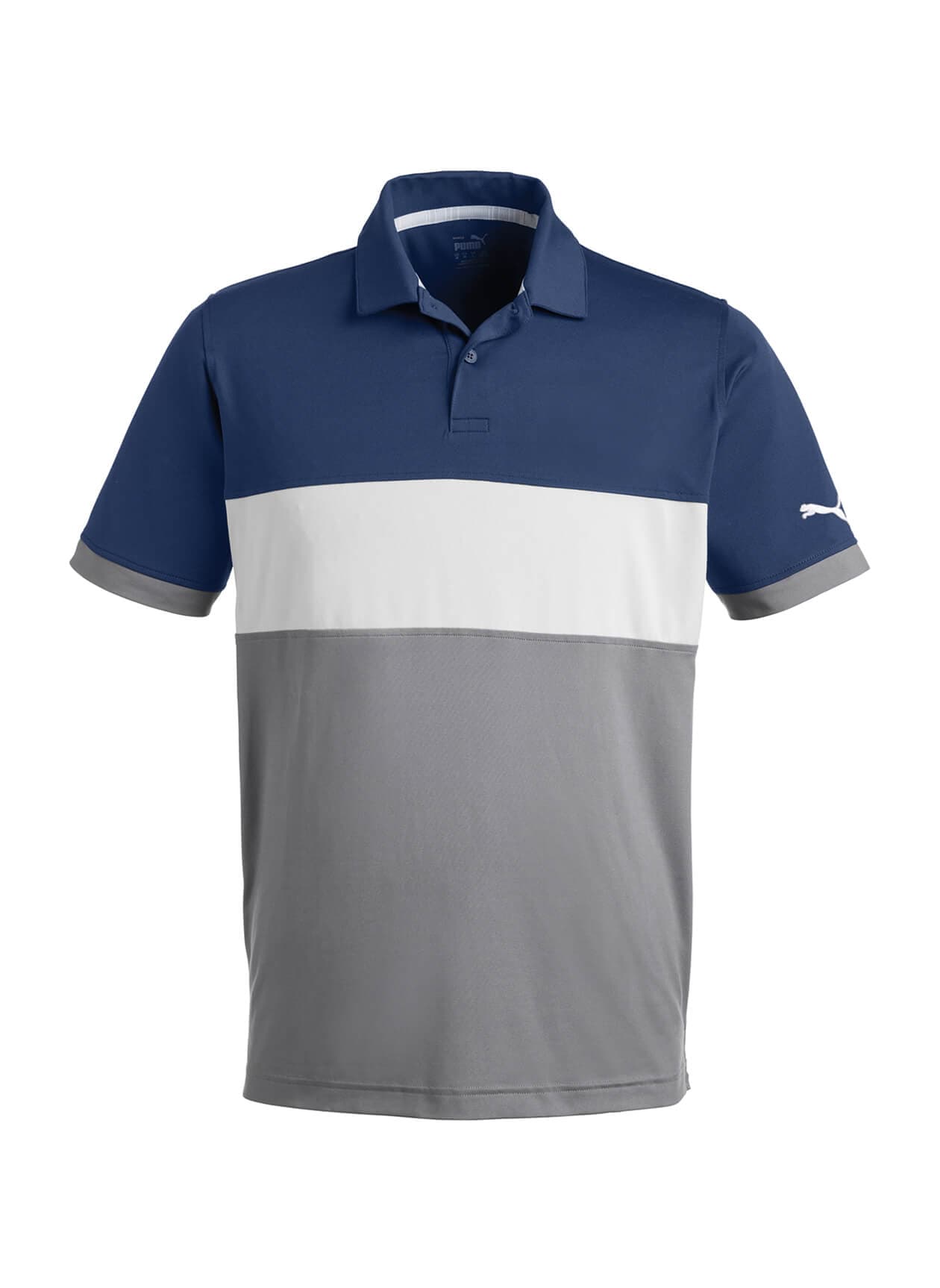 PUMA Men's Cloudspun Highway Polo - Navy 3XL