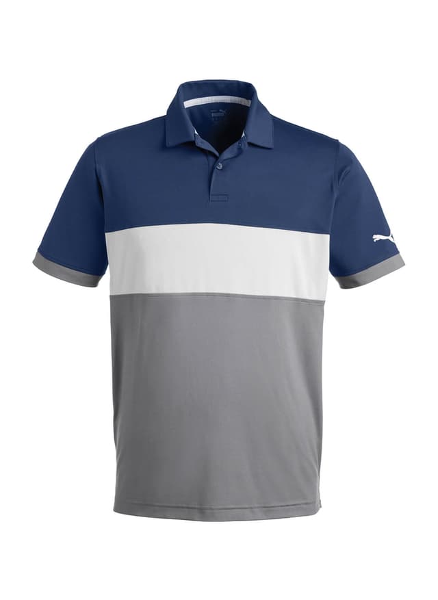 PUMA Men's Cloudspun Highway Polo - Navy 3XL