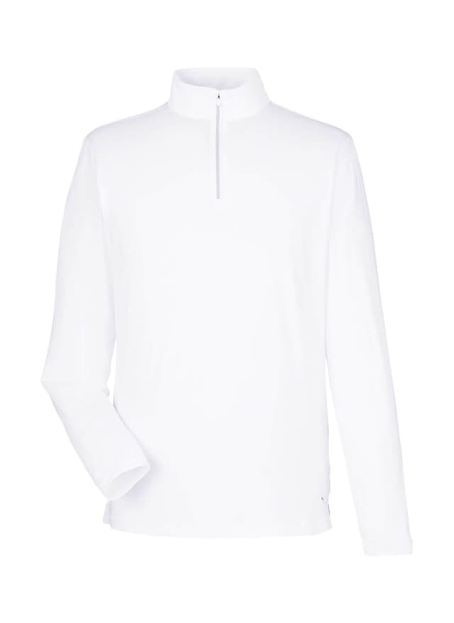 PUMA Men's You-V Quarter-Zip - White 3XL