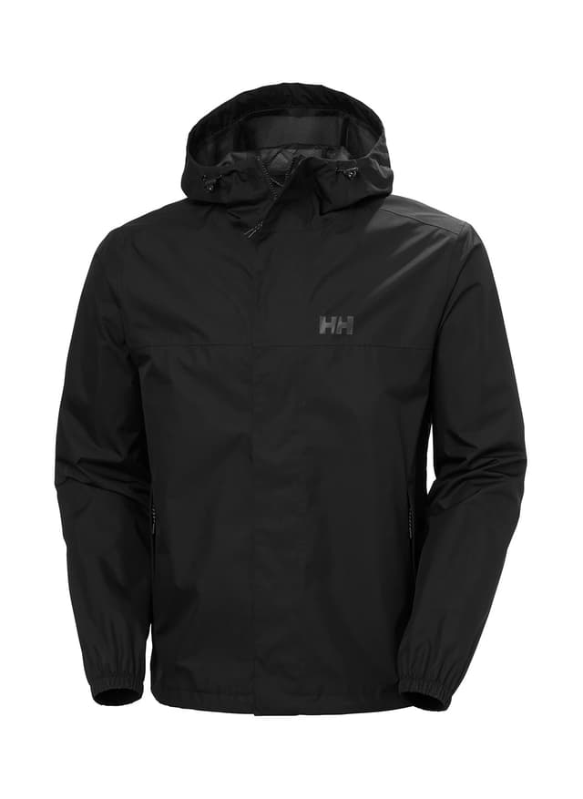 Helly Hansen Men's Vancouver Rain Jacket - Black (990) LG